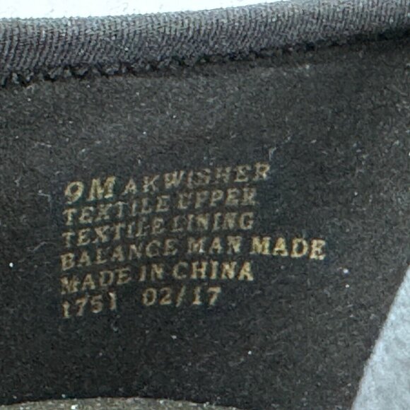 Anne Klein Sport Wisher Womens Black Textile Upper Slip On Wedge Pump Shoes 9M - Picture 6 of 11